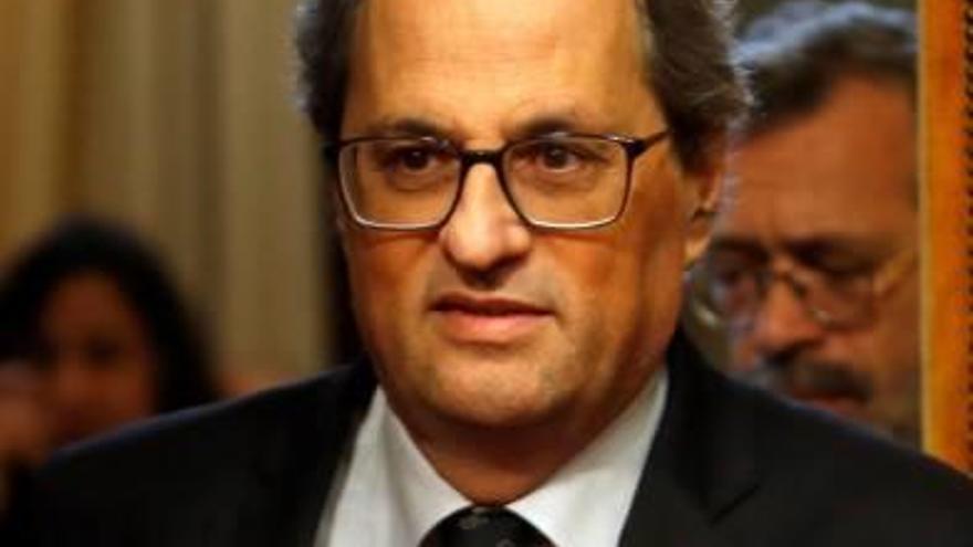 El president Quim Torra