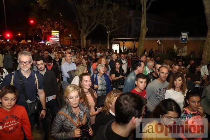 Manifestación en Cartagena por el Mar Menor