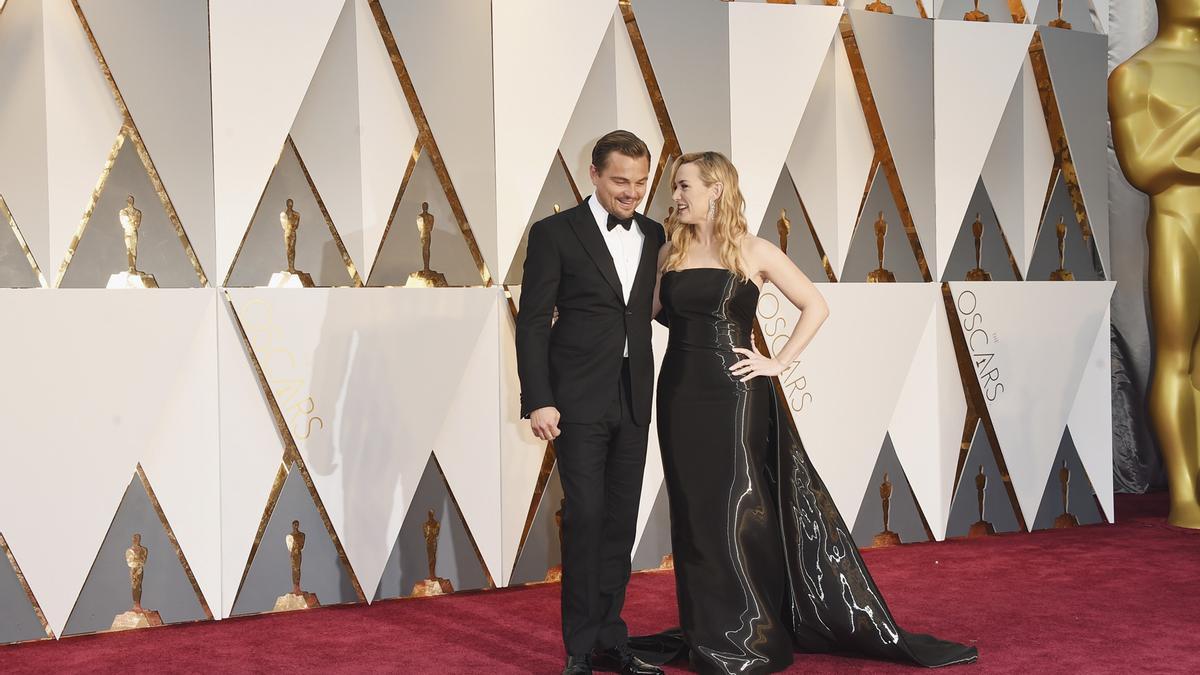 Premios Oscar 2016: Leonardo DiCaprio y Kate Winslet