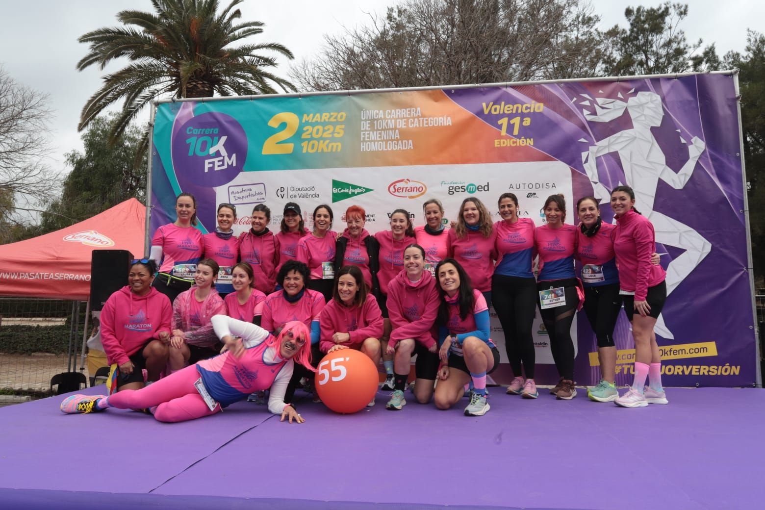 Búscate en la 10 K femenina celebrada hoy en València