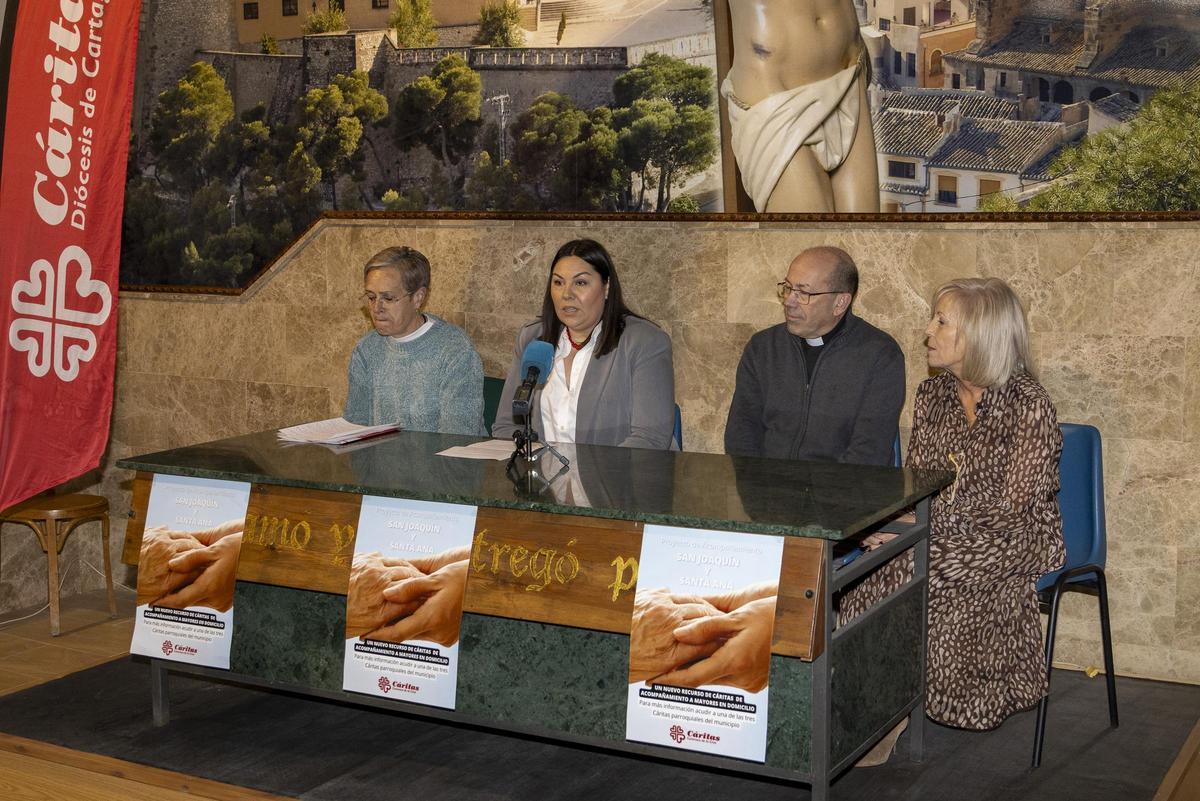Presentación del nuevo programa de Cáritas en Caravaca