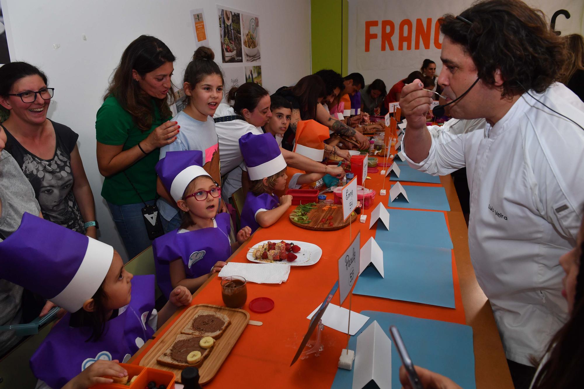 Franciscanas celebra Francischef con Luis Veira, en A Coruña