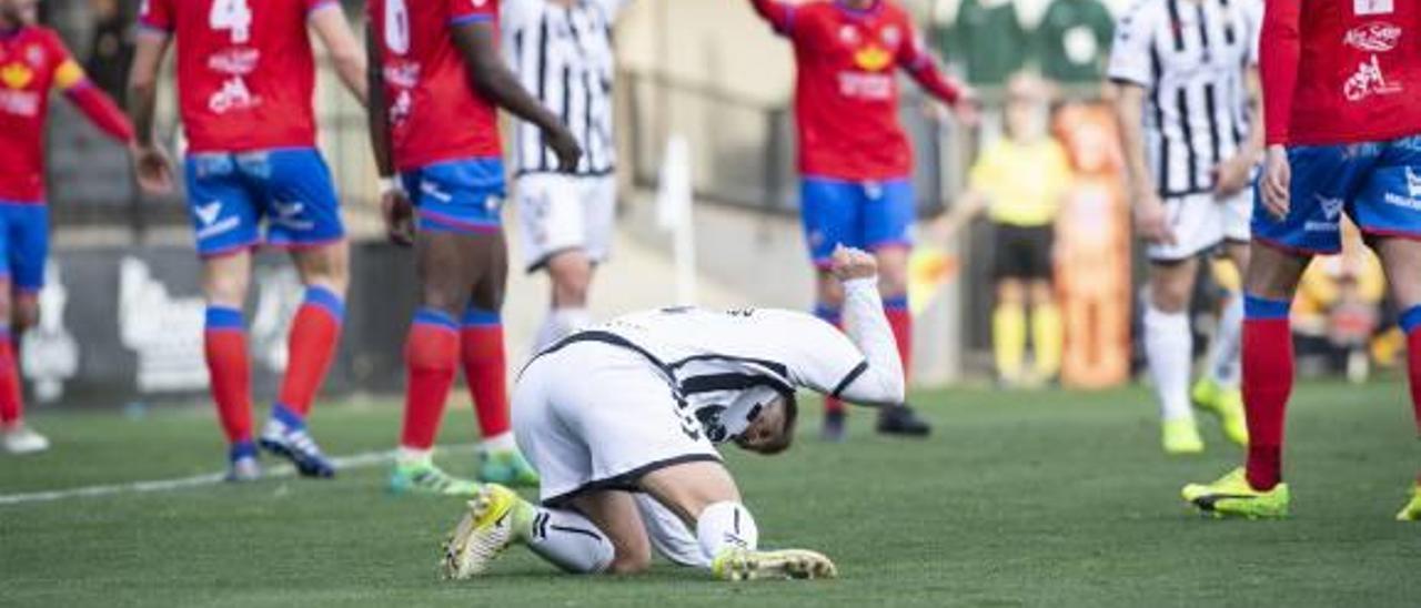 Los albinegros empataron su último partido en casa contra el Teruel.