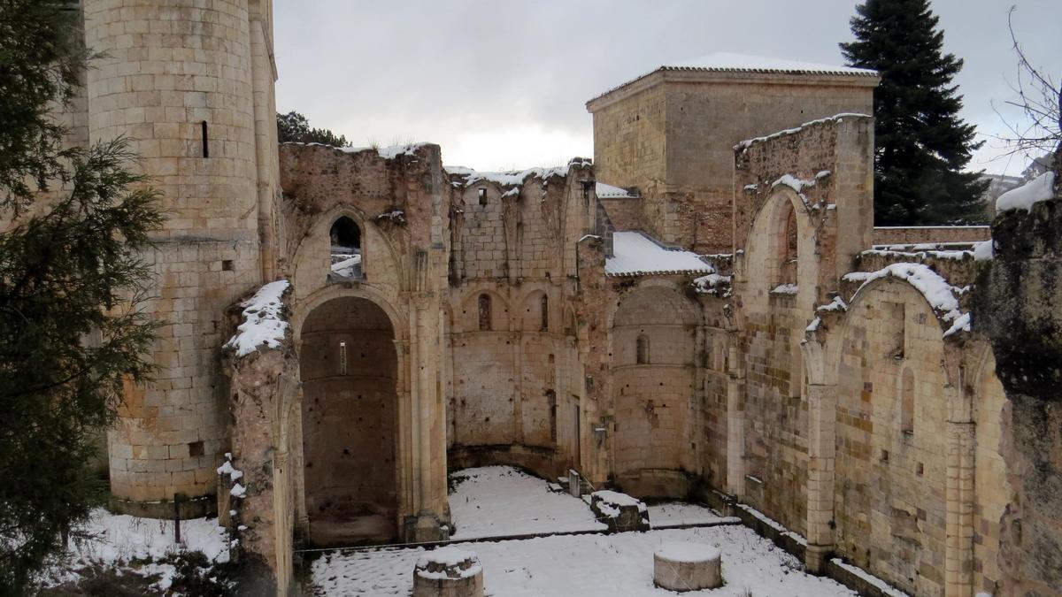 Ruinas del monasterio de San Pedro de Arlanza (Hortigüela, Burgos).