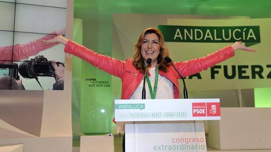 Díaz, nueva secretaria general del PSOE-A con un respaldo del 98,63%