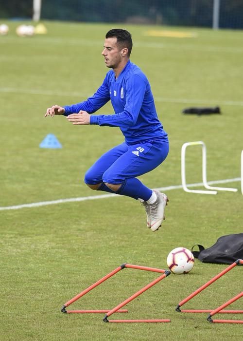 Entrenamiento del Oviedo