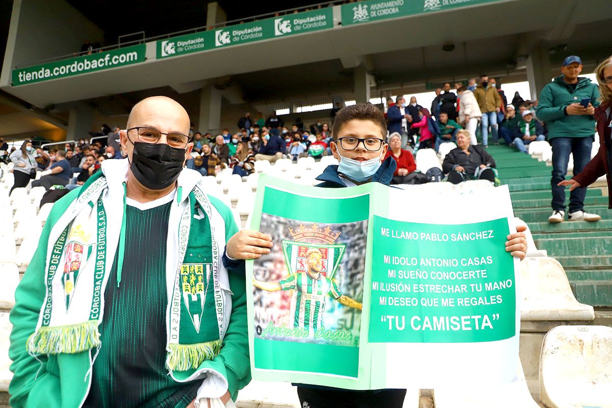 Córdoba CF - San Roque: Las imágenes de la afición en el Arcángel