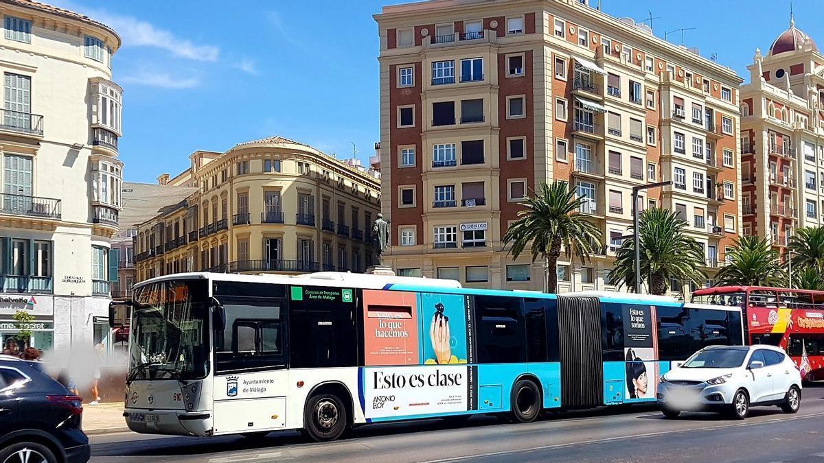 Un autobús de la EMT de Málaga