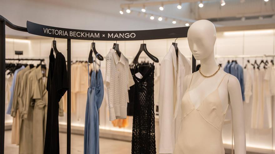 Algunas de las prendas de la colección de Victoria Beckham x Mango.
