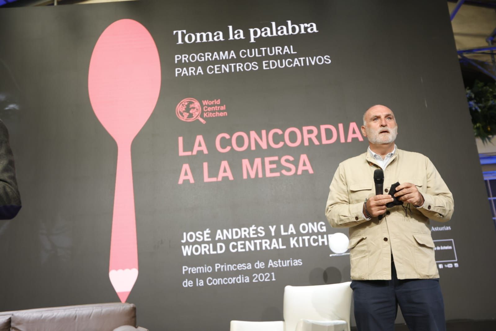 José Andrés: "“El hambre no es un problema, sino una oportunidad”
