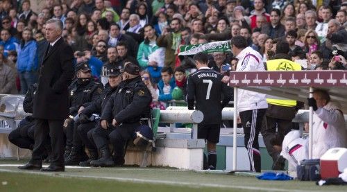 Imágenes del partido entre Córdoba y Real Madrid en El Arcángel