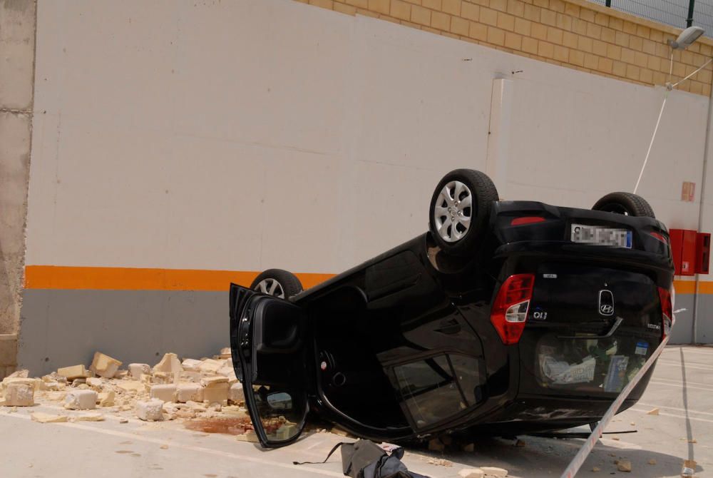 Herida una mujer al precipitarse su coche