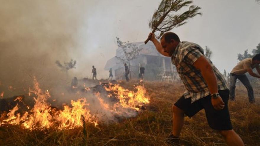 Los incendios en Ourense no dan tregua