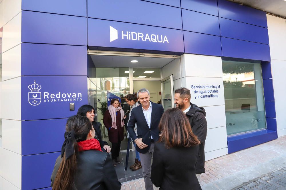 Inauguración oficina de Hidraqua en Redován y refo