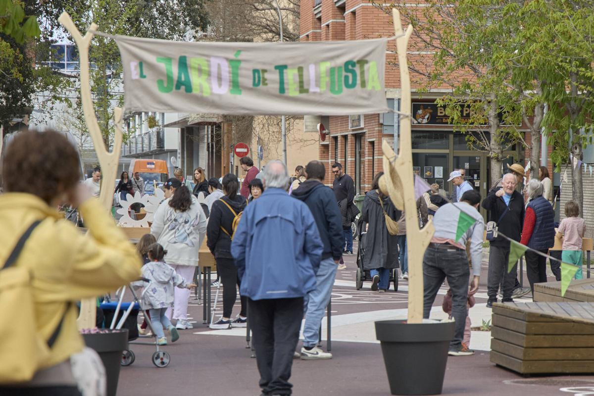 EN FOTOS: Inauguració de l'entorn pacificat de la parròquia de Sant Pau