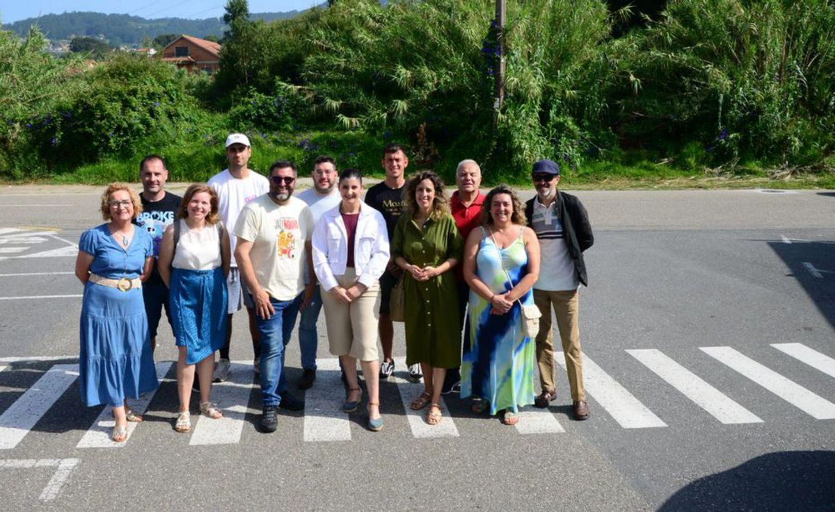 Ediles, cargos orgánicos y diputados del BNG, en A Xunqueira.