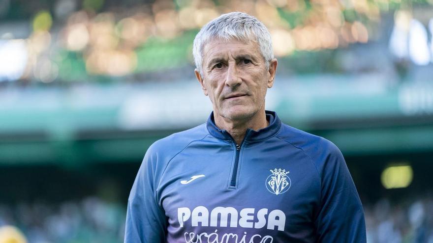 Así se ha despedido Quique Setién del Villarreal: &quot;Nunca es agradable que te cesen&quot;