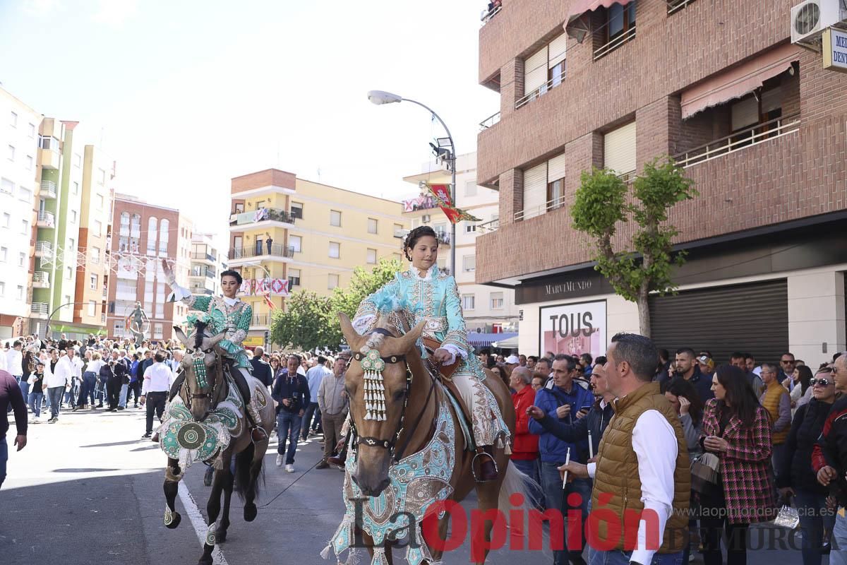 Concurso de caballo a pelo: pasacalles hasta el Hoyo en Caravaca
