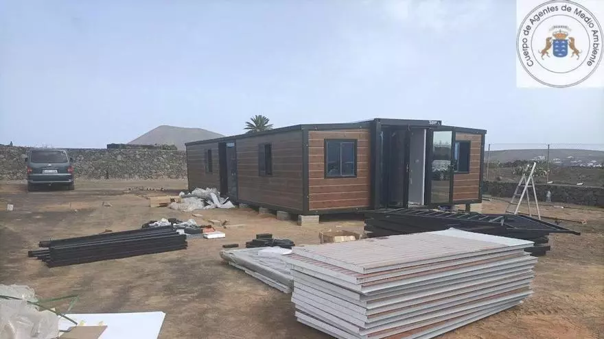 115 construcciones ilegales en un año en suelo rústico en Lanzarote