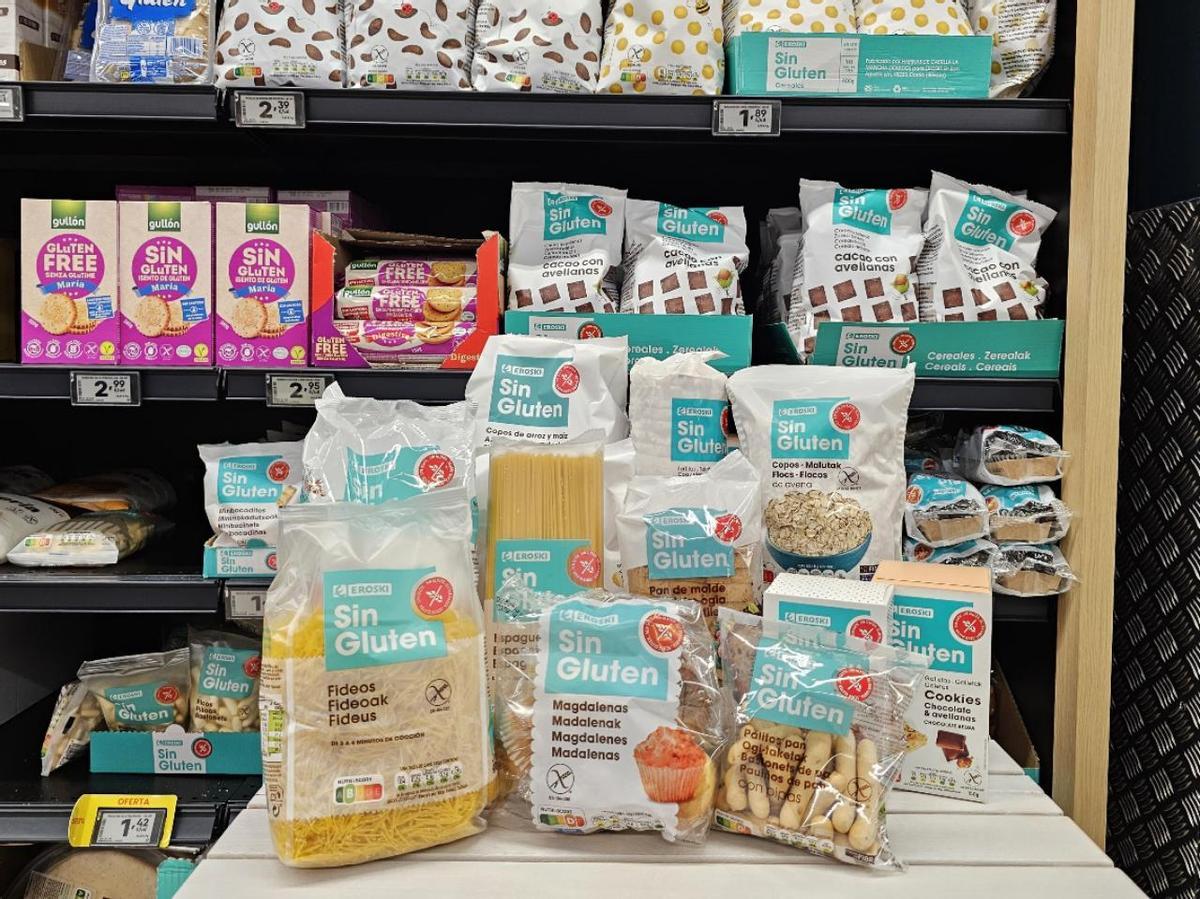 Bodegón productos sin gluten