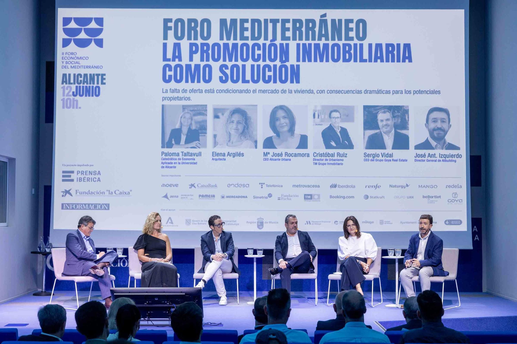 Foro Mediterráneo: "la promoción inmobiliaria como solución" – celebrado en el Club INFORMACIÓN