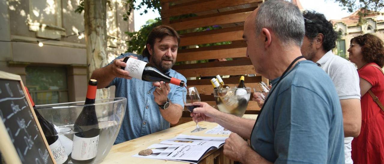 La fira Viba és una de les iniciatives comarcals per promoure els vins i la gastronomia bagencs | ALEX GUERRERO/ARXIU