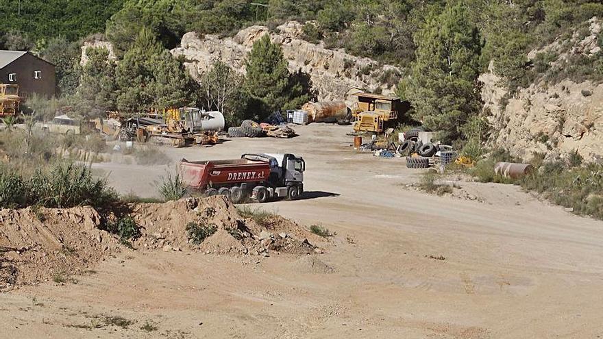 Trabajos en la cantera, en una imagen de archivo. | VICENT M. PASTOR
