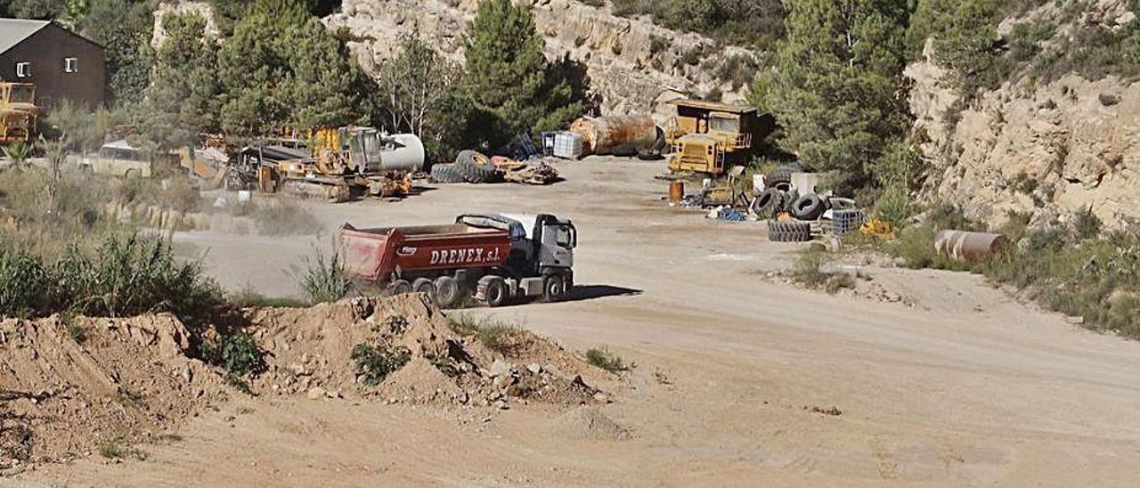 Trabajos en la cantera, en una imagen de archivo. | VICENT M. PASTOR