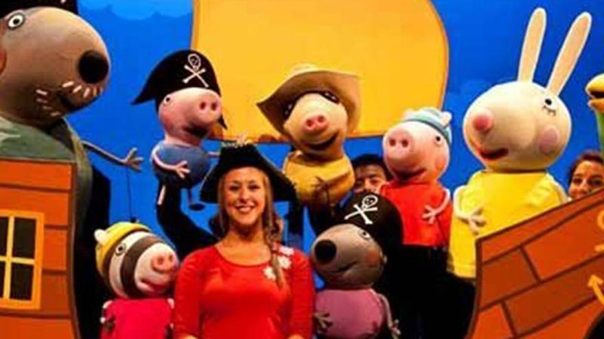 Peppa Pig vivirá una aventura con los niños de Castellón esta Navidad