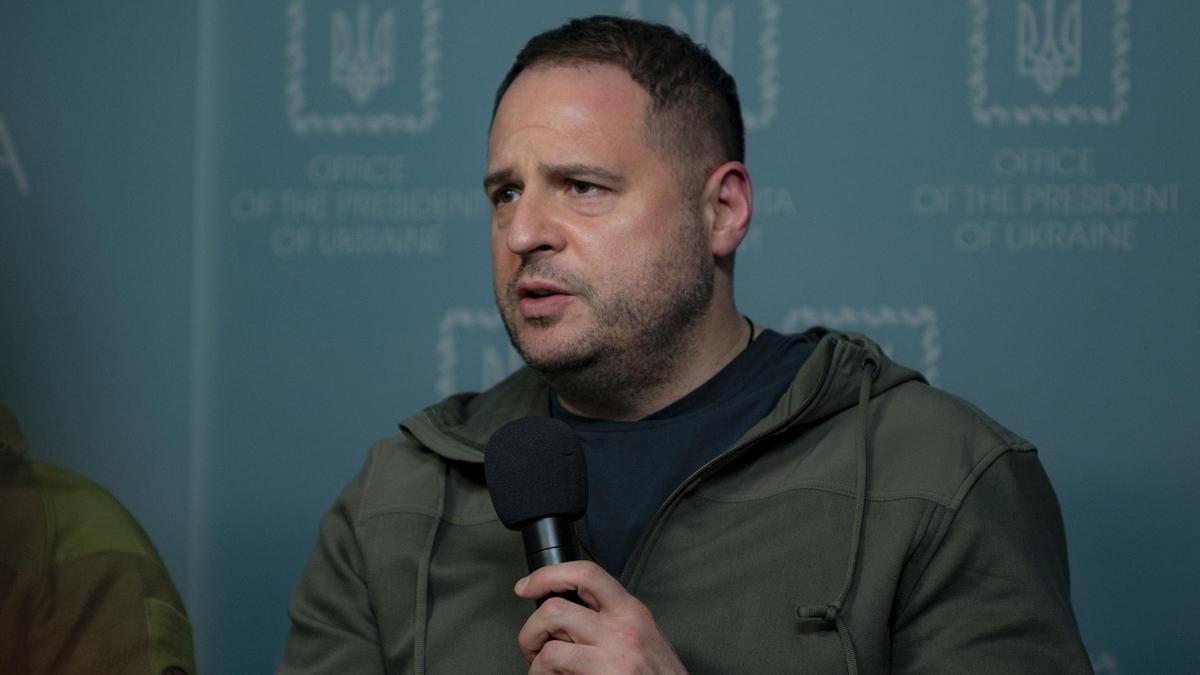 Archivo - El jefe de la oficina presidencial de Ucrania, Andriy Yermak