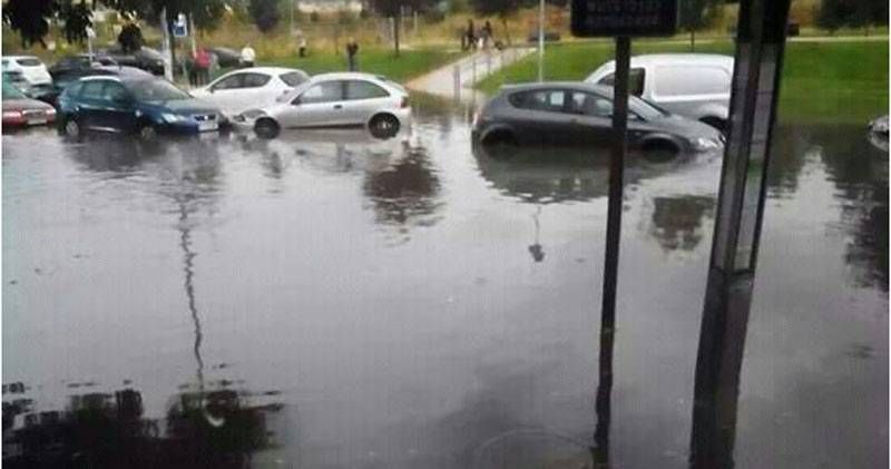 Lluvias en Cáceres