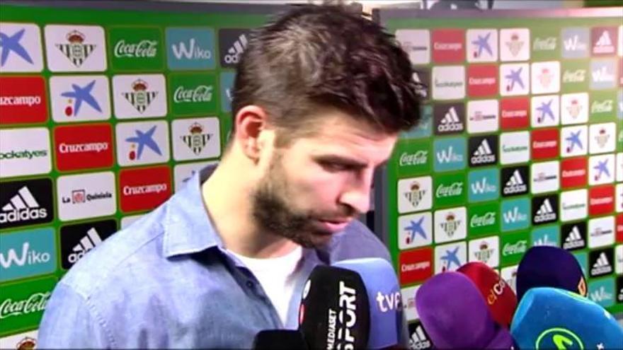 Piqué avisa: &quot;El derbi ante el Espanyol será complicado&quot;