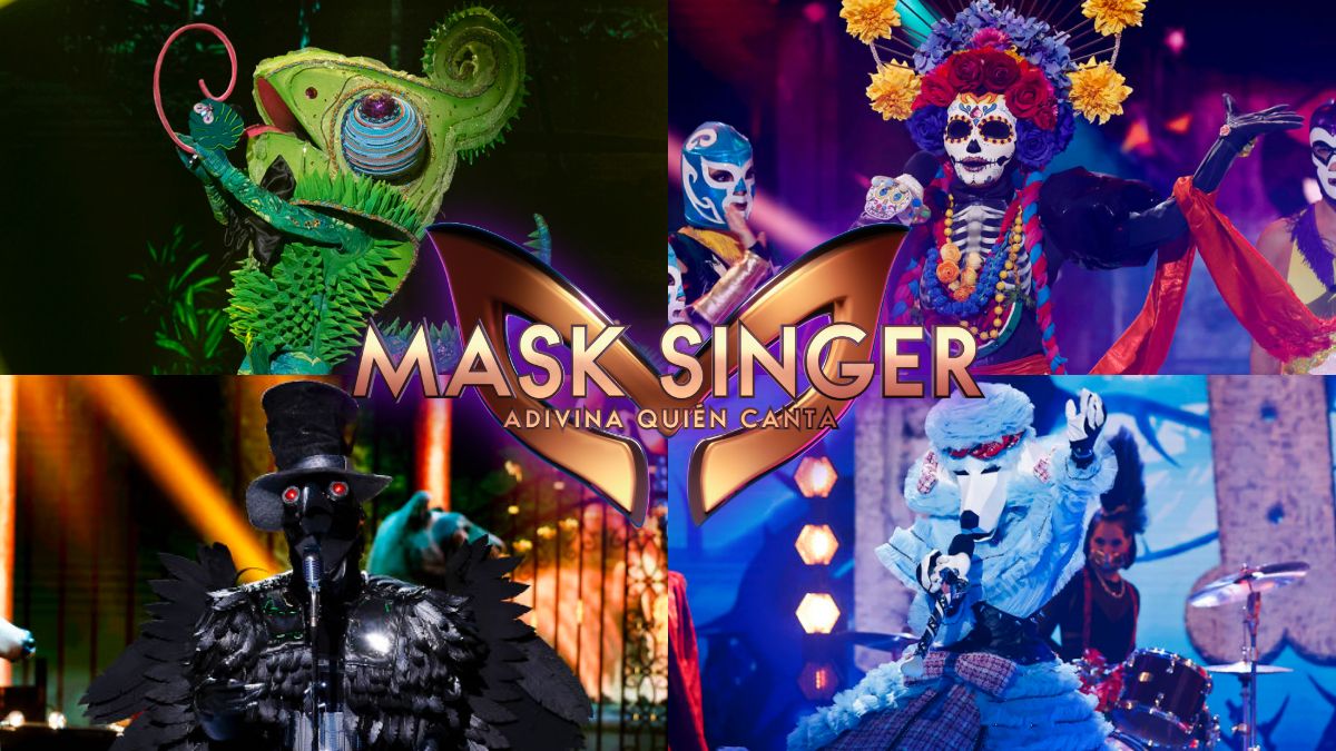 Camaleón, Catrina, Cuervo y Caniche, finalista de 'Mask Singer'