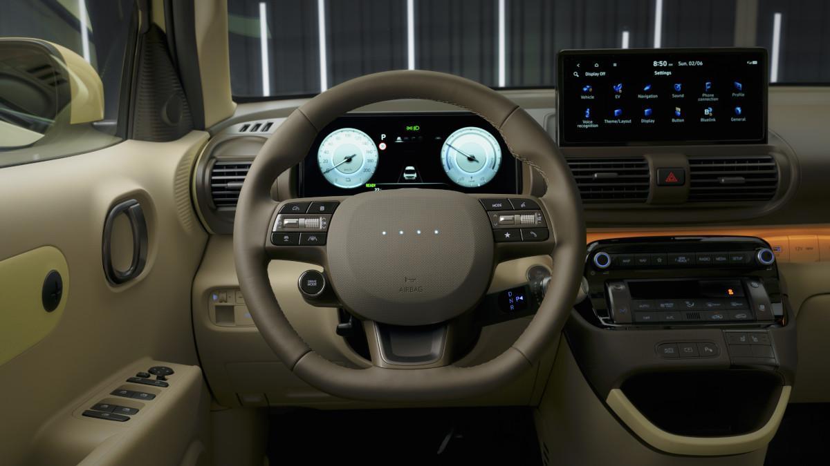 Interior del Hyundai Inster