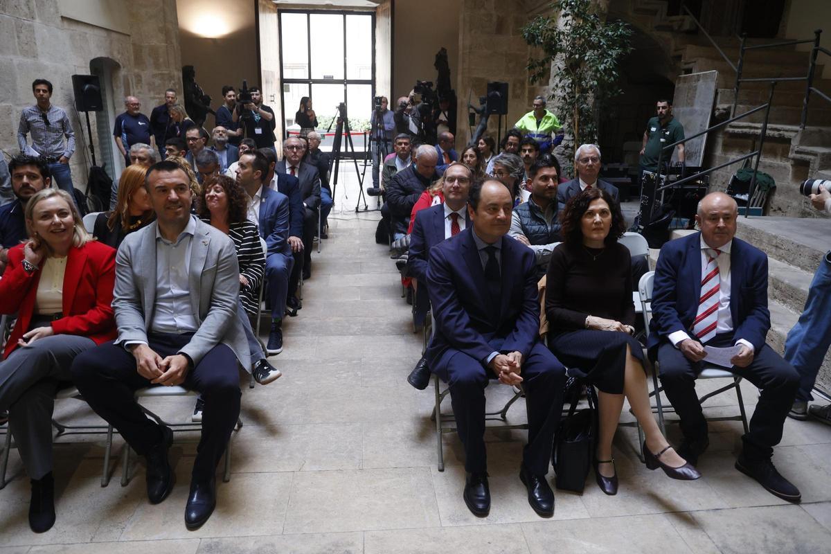 Asistentes al acto.