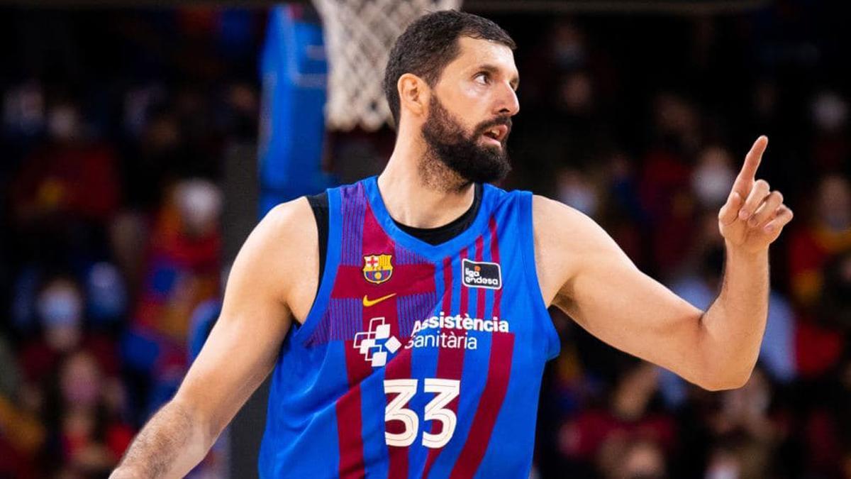 Mirotic lideró al Barça con dobles figuras