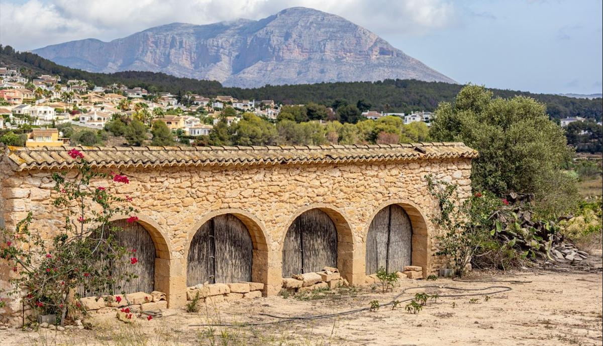 Precioso riurau del Poble Nou de Benitatxell