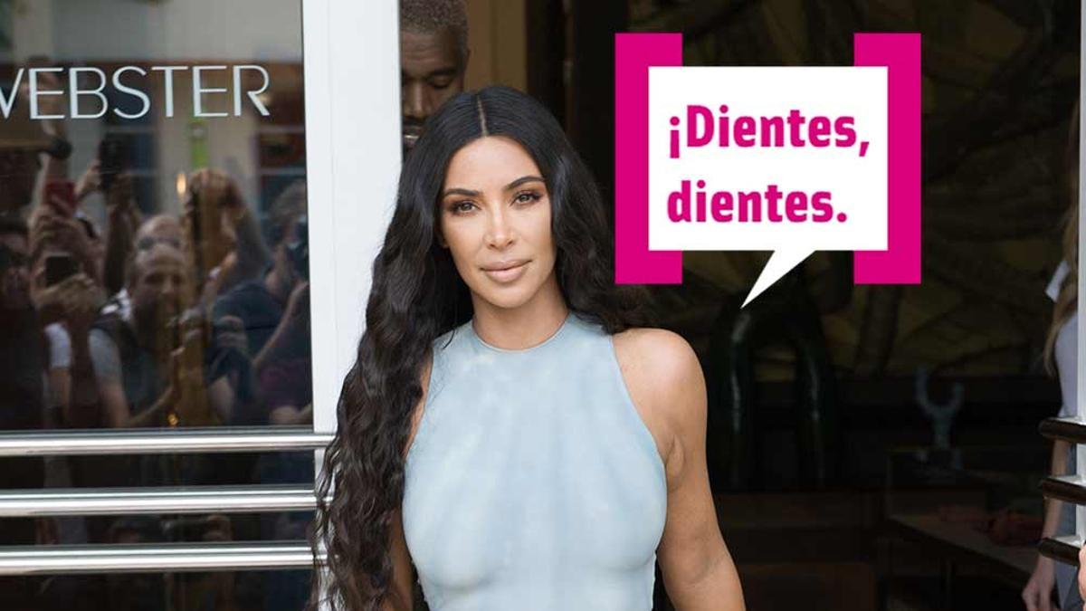 Un AARG!! por la dentadura de diamantes de Kim Kardashian