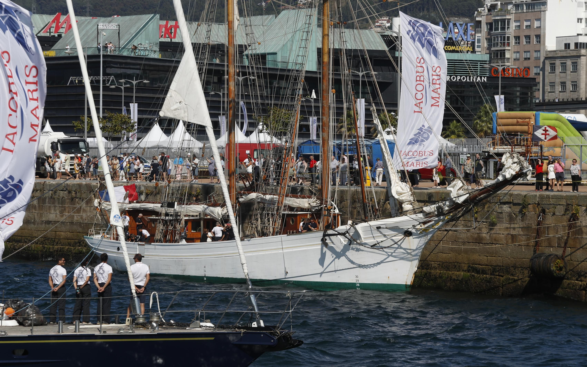 La Iacobus Maris arriba en Vigo