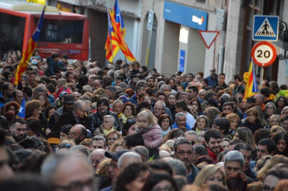 Berga omple els carrers amb una de les mobilitzaci