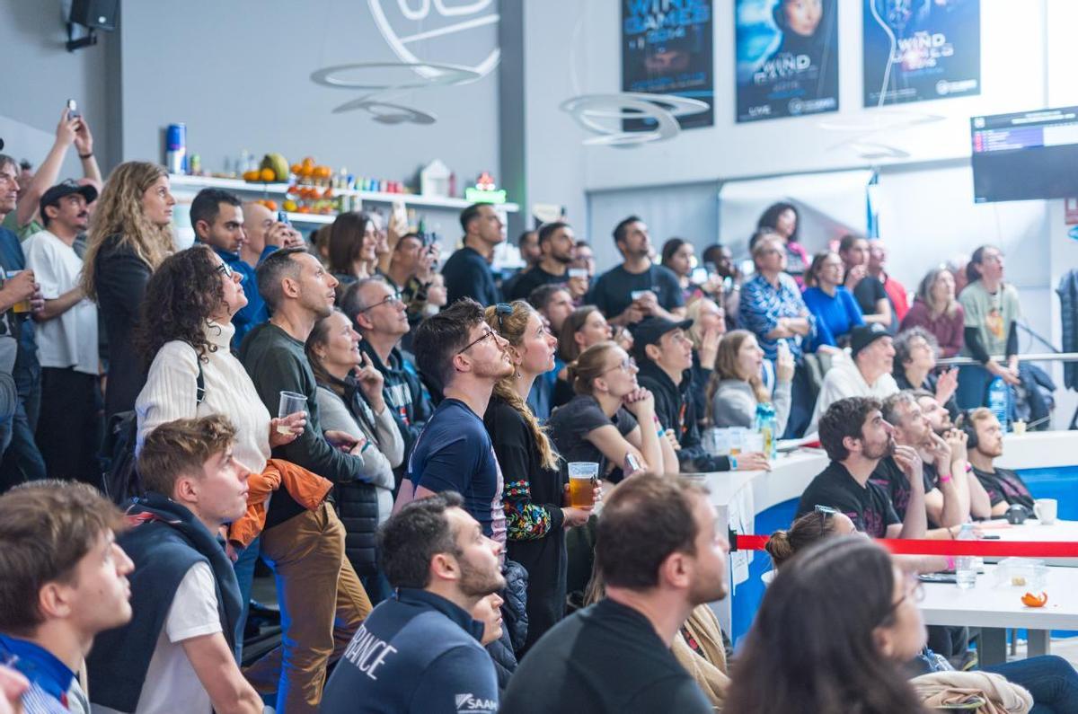 Públic en l'edició dels WindGames de 2025.