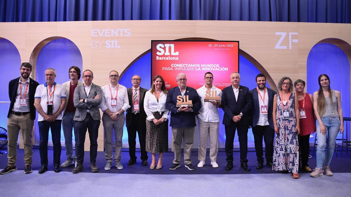 Foto de família del Premio Mejor Innovacion SIL