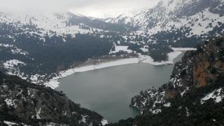 Las reservas de agua en Mallorca del Gorb Blau y Cúber aumentan hasta el 81,7% tras el paso de la borrasca Juliette