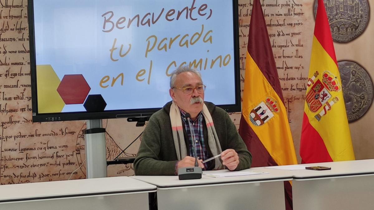 José Mariño, concejal de Personal y Turismo en el Ayuntamiento de Benavente. / E. P.