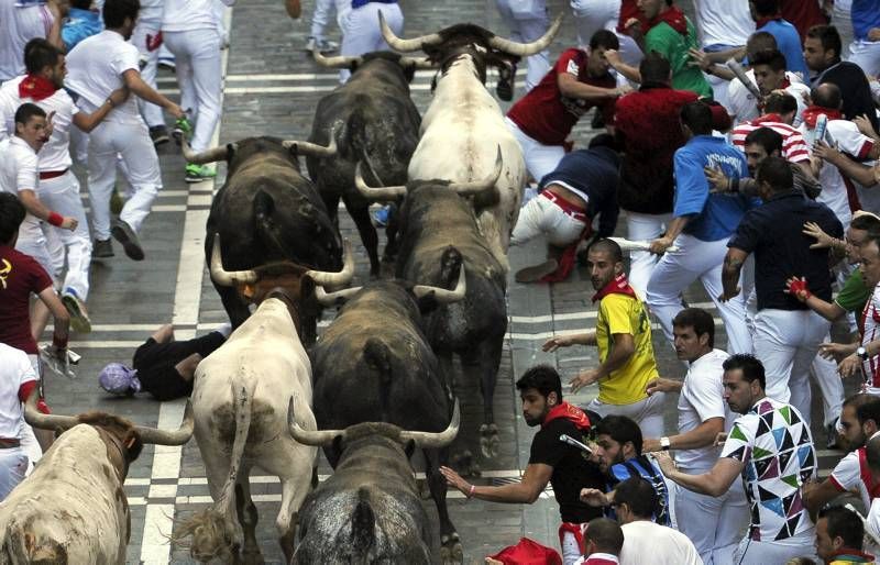 Último encierro de las Fiestas de San Fermín 2015