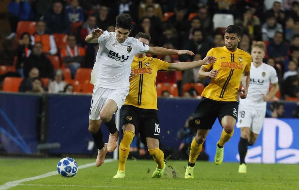 Valencia CF - Young Boys, en imágenes