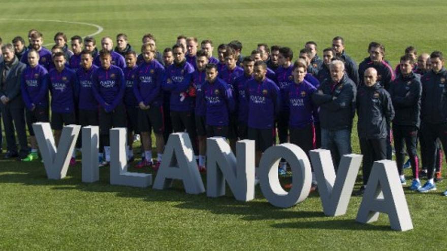 Emotivo homenaje a Tito Vilanova