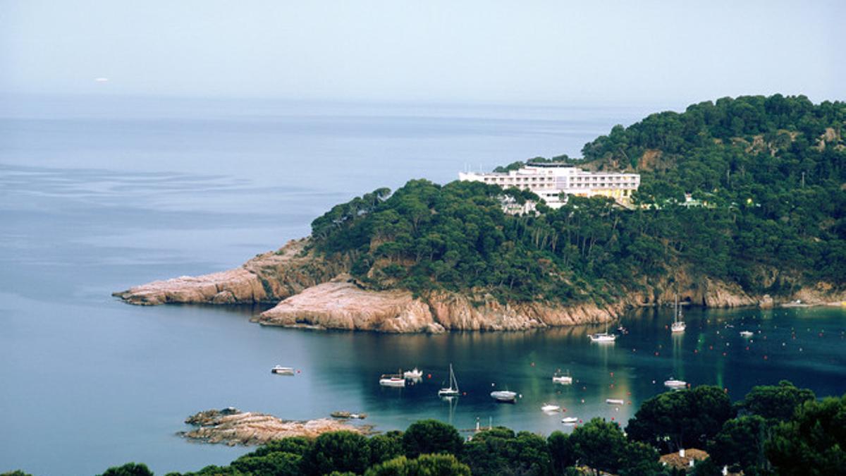 Cala Aiguablava, en Begur (Costa Brava).