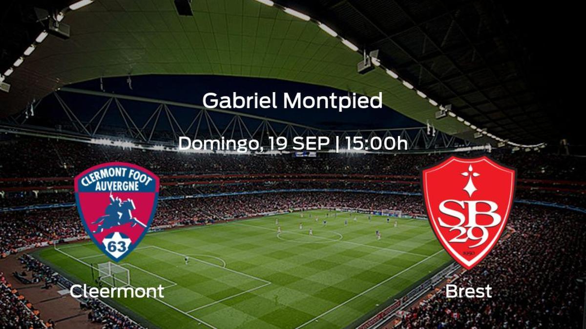 Previa del encuentro de la jornada 6: Clermont Foot - Brest