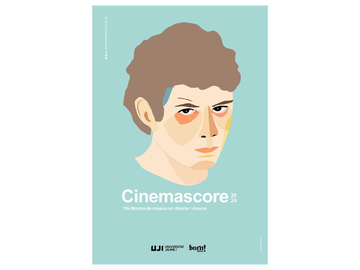 El cartel del Cinemascore 2024 vuelve a ser obra de la artista, diseñadora e ilustradora de l'Alcora Marta Negre.